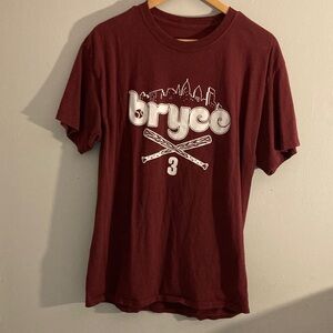 MLB Maroon Bryce Harper Graphic Tee